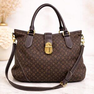 Authentic Louis Vuitton Elegie MM Monogram Idylle Shoulder Crossbody Bag